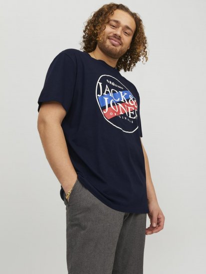 Jack & Jones Codyy T-Shirt Navy - T-särgid - Suured T-särgid 2XL – 14XL
