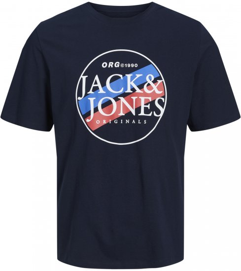 Jack & Jones Codyy T-Shirt Navy - T-särgid - Suured T-särgid 2XL – 14XL