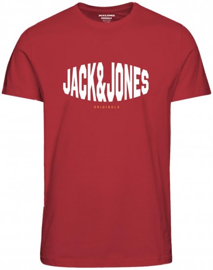 Jack & Jones Marque T-Shirt Red - T-särgid - Suured T-särgid 2XL – 14XL