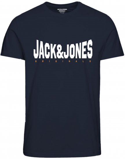 Jack & Jones Marque T-Shirt Navy - T-särgid - Suured T-särgid 2XL – 14XL