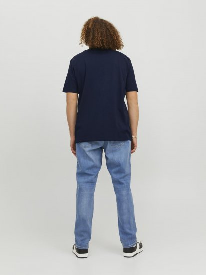 Jack & Jones Copenhagen Photo T-Shirt Navy - T-särgid - Suured T-särgid 2XL – 14XL