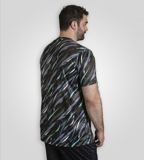 D555 Nottingham T-shirt Lightweight Black - T-särgid - Suured T-särgid 2XL – 14XL