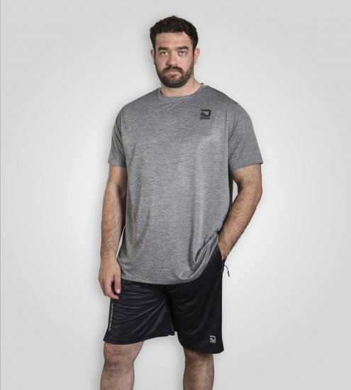 D555 Retford T-Shirt Lightweight Peach Finished Grey - T-särgid - Suured T-särgid 2XL – 14XL