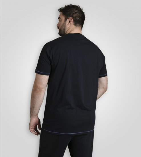 D555 Birkenhead T-Shirt Gas Monkey Garage Navy - T-särgid - Suured T-särgid 2XL – 14XL