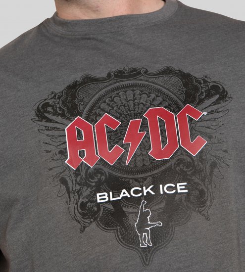D555 Clydebank T-Shirt Official AC/DC Black Ice Grey - T-särgid - Suured T-särgid 2XL – 14XL