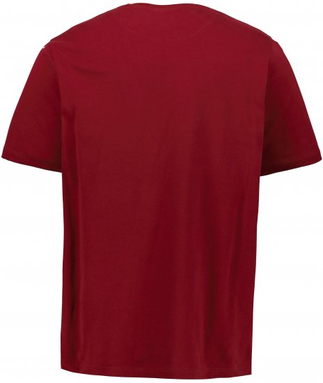 JP1880 AC/DC T-Shirt Rust Red - Bändi T-särgid - 