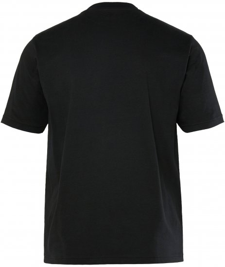 JP1880 T-Shirt Short Sleeve Skull Race Black - T-särgid - Suured T-särgid 2XL – 14XL