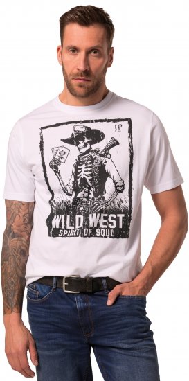 JP1880 T-Shirt 2-Pack Wild West Black And White - T-särgid - Suured T-särgid 2XL – 14XL