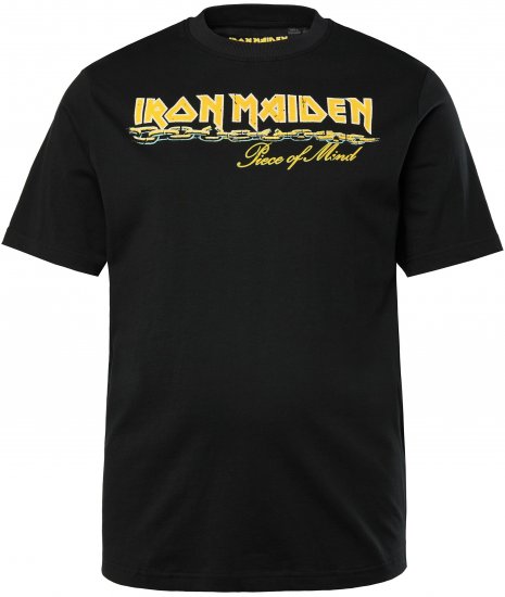 JP1880 Iron Maiden Piece Of Mind T-Shirt Black - Bändi T-särgid - 