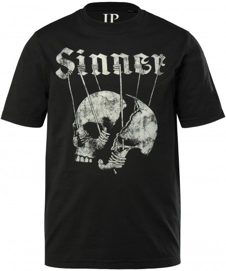JP1880 T-Shirt Sinner Black - T-särgid - Suured T-särgid 2XL – 14XL