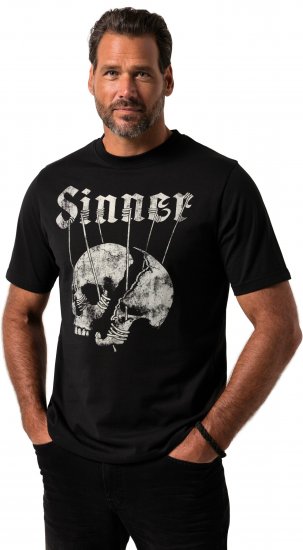 JP1880 T-Shirt Sinner Black - T-särgid - Suured T-särgid 2XL – 14XL