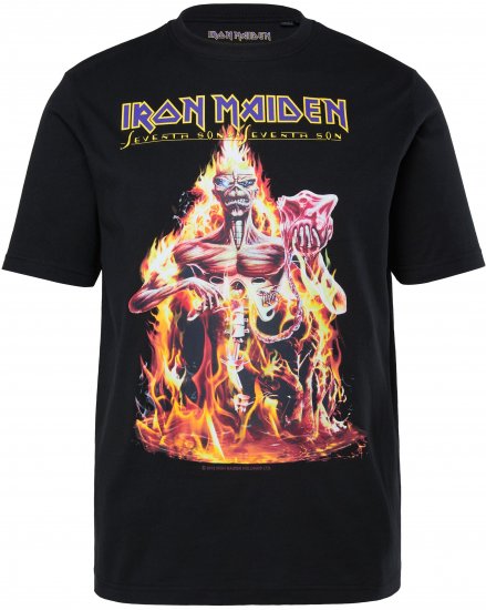 JP1880 Iron Maiden Seventh Son T-Shirt Black - Bändi T-särgid - 