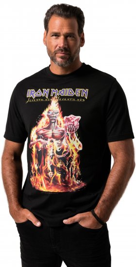 JP1880 Iron Maiden Seventh Son T-Shirt Black - Bändi T-särgid - 