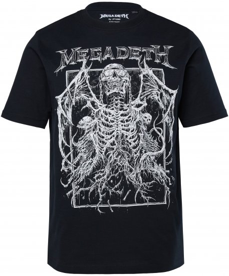 JP1880 Megadeth T-shirt Black - Bändi T-särgid - 