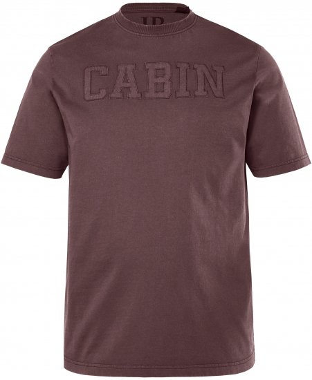 JP1880 T-Shirt Cabin Vintage Mocha TALL - MEESTERIIDED MT-6XLT - Pikad meeste riided