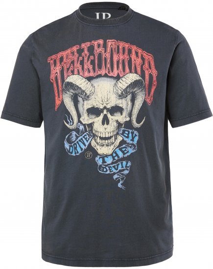 JP1880 T-Shirt Driven By The Devil Black - T-särgid - Suured T-särgid 2XL – 14XL