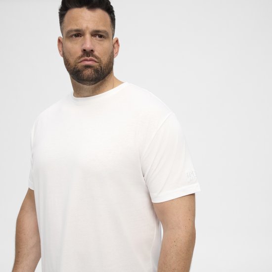 North Latitude T-Shirt O-Neck White TALL - TALL T-särgid - T-särgid pikkadele meestele