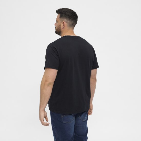 North Latitude T-Shirt O-Neck Black TALL - TALL T-särgid - T-särgid pikkadele meestele