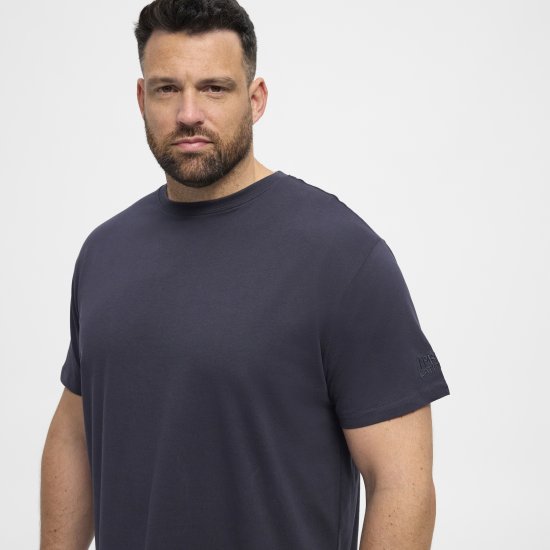 North Latitude T-Shirt O-Neck Navy Blue TALL - TALL T-särgid - T-särgid pikkadele meestele