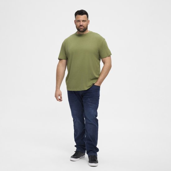 North Latitude T-Shirt O-Neck Olive Green TALL - TALL T-särgid - T-särgid pikkadele meestele