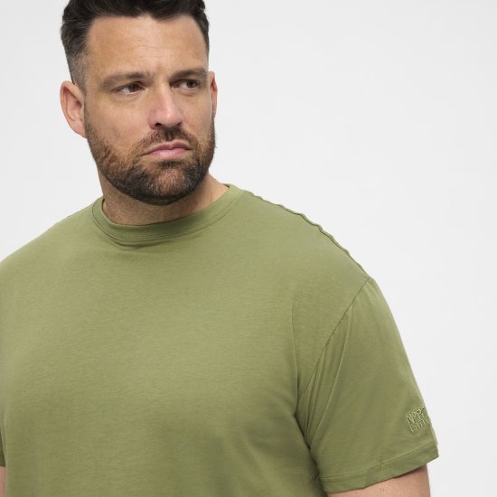 North Latitude T-Shirt O-Neck Olive Green TALL - TALL T-särgid - T-särgid pikkadele meestele
