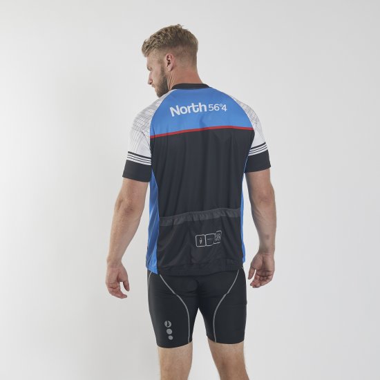 North Latitude Sport Bike T-Shirt Black TALL - Spordiriided & outdoor - Suured suurused meeste spordiriided
