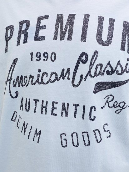Jack & Jones Alex T-Särk Helesinine - T-särgid - Suured T-särgid 2XL – 14XL