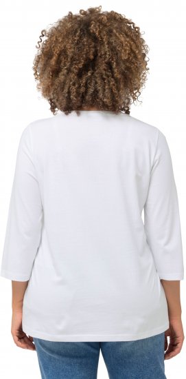 Ulla Popken City Name Graphic Tee Snow White - Trükitud/pildiga T-särgid naistele - 