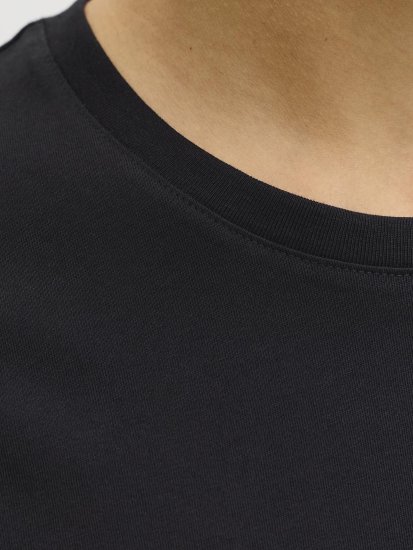 Jack & Jones Dover Denim O-Neck T-Shirt Black - T-särgid - Suured T-särgid 2XL – 14XL