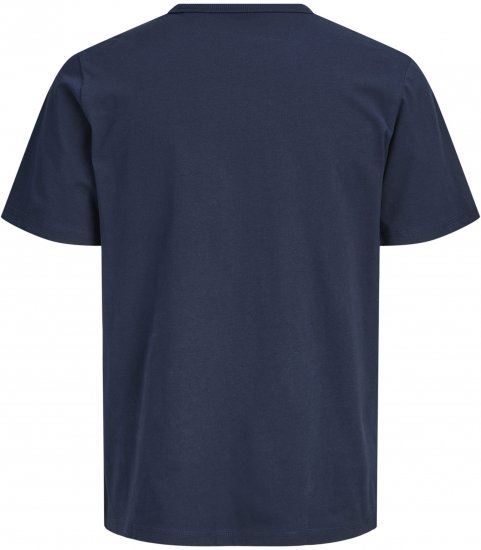 Jack & Jones College Logo Crew Neck T-Shirt Blue - T-särgid - Suured T-särgid 2XL – 14XL