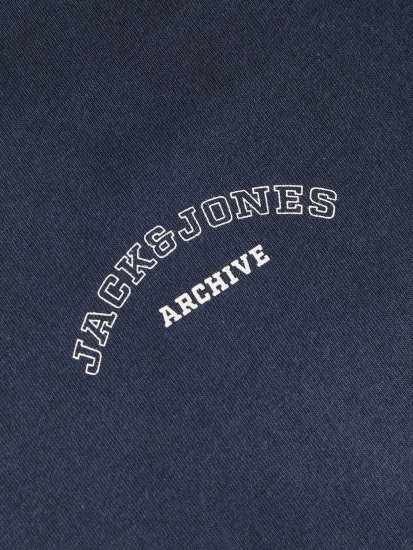Jack & Jones College Logo Crew Neck T-Shirt Blue - T-särgid - Suured T-särgid 2XL – 14XL