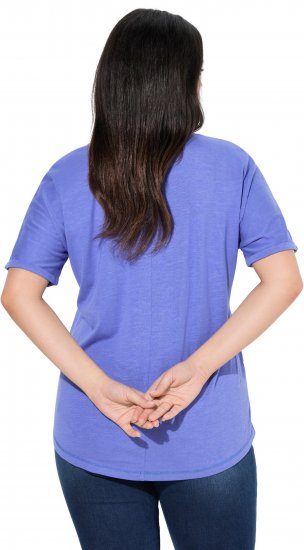 Ulla Popken Lady Of The Moon Short Sleeve Graphic Tee Lavender - Trükitud/pildiga T-särgid naistele - 