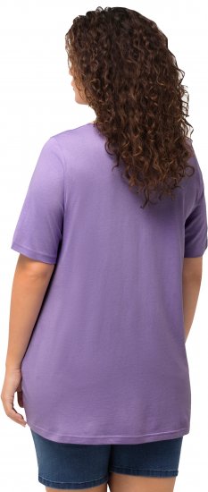 Ulla Popken Essential Front Pleat Tee Pale Lilac - T-särgid - 