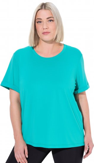 Ulla Popken UPF 50 Quick Drying Tee Turquoise - T-särgid - 