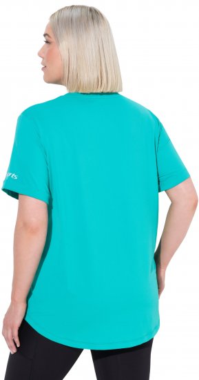 Ulla Popken UPF 50 Quick Drying Tee Turquoise - T-särgid - 