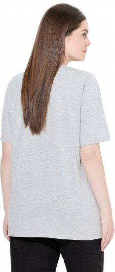 Ulla Popken Eco Cotton Basic T-Shirt 2-Pack Grey/Pink - T-särgid - 