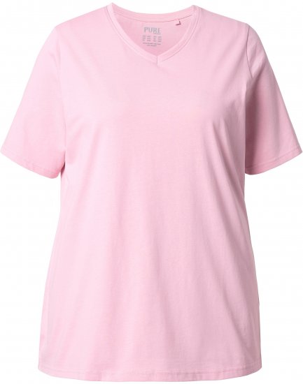 Ulla Popken Eco Cotton Basic T-Shirt 2-Pack Grey/Pink - T-särgid - 