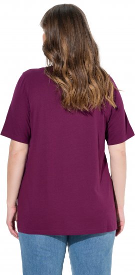 Ulla Popken Eco Cotton Basic T-Shirt 2-Pack Black/Red - T-särgid - 