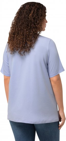 Ulla Popken Essential Round Neck Stretch Tee Sky Blue - T-särgid - 