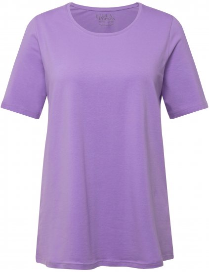 Ulla Popken Essential Round Neck Stretch Tee Pale Lilac - T-särgid - 