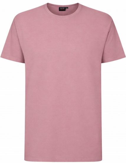 Espionage T015 Plain T-Shirt Pink - T-särgid - Suured T-särgid 2XL – 14XL