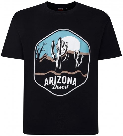 Espionage T421 Arizona T-Shirt Black - T-särgid - Suured T-särgid 2XL – 14XL