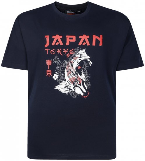 Espionage T437 Japan T-Shirt Black - T-särgid - Suured T-särgid 2XL – 14XL