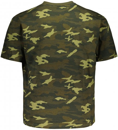 Big Bones X2175 Camo T-Shirt Green - T-särgid - Suured T-särgid 2XL – 14XL