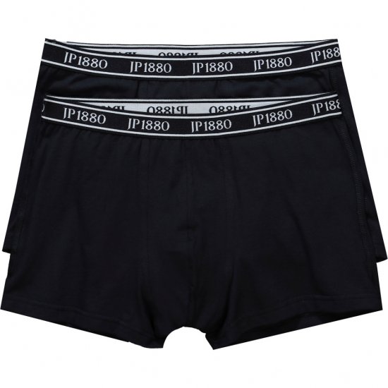 JP1880 Boxershorts Flexnamic 2-Pack Black - Aluspesu ja ujumisriided - Aluspesu 2XL-8XL