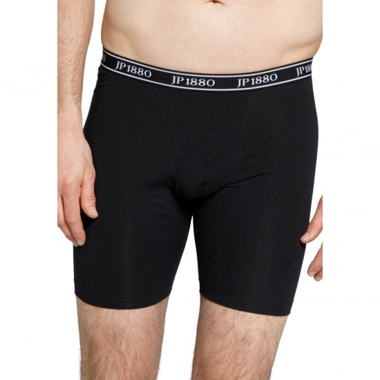 JP1880 Boxers Flexnamic OEKO-TEX Long Black - Aluspesu ja ujumisriided - Aluspesu 2XL-8XL