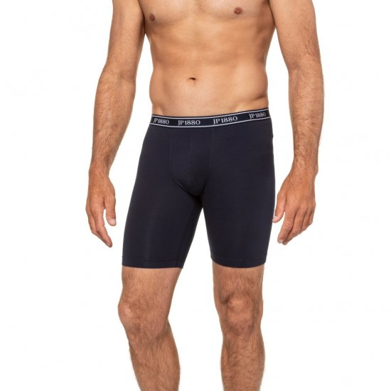 JP1880 Boxers Long OEKO-TEX Flexnamic Navy - Aluspesu ja ujumisriided - Aluspesu 2XL-8XL