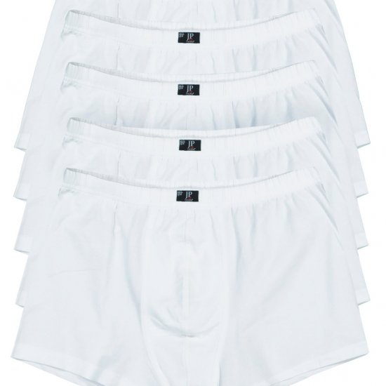 JP1880 Boxershorts OEKO-TEX 5-Pack White - Aluspesu ja ujumisriided - Aluspesu 2XL-8XL
