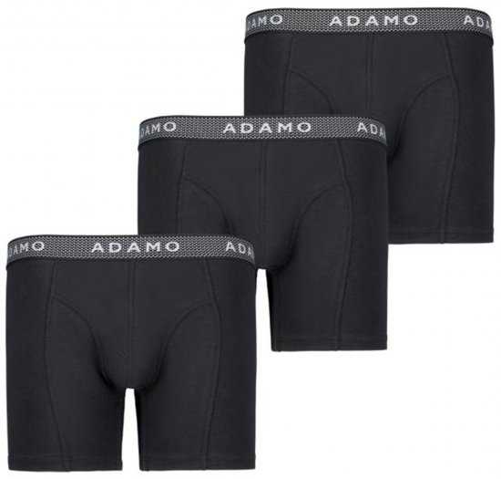 Adamo Jerry Maxi Boxers 702 Black 3-pack - Aluspesu ja ujumisriided - Aluspesu 2XL-8XL