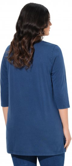 Ulla Popken Dandelion Short Sleeve Graphic Tee Ink Blue - Trükitud/pildiga T-särgid naistele - 